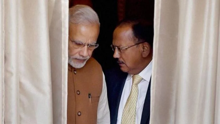 NSA Ajit Doval with Prime Minister Narendra Modi (PTI)