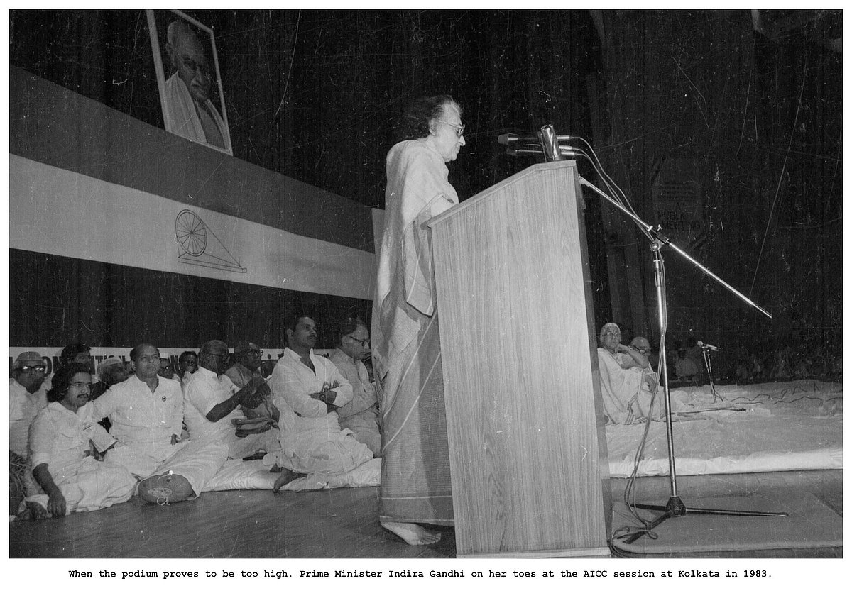 Photo exhibition of political pictures by sr. photographer Praveen Jain, at AIFACS 