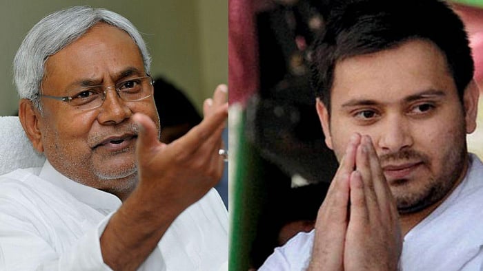 Bihar CM Nitish Kumar and RJD leader Tejashwi Yadav