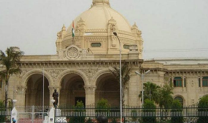 Congress  accuses Yogi govt of demolishing temples for Kashi corridor, walks out of UP Assembly