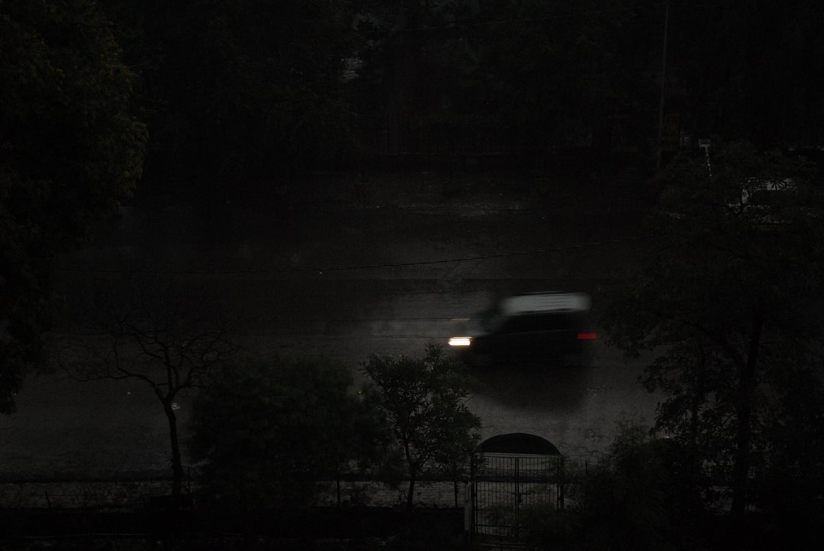 January 22:  Darkness in Delhi  in     pictures and other images from abroad