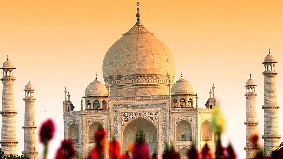 Now a Taj Mahal of plastic/polythene in Agra by green activist
