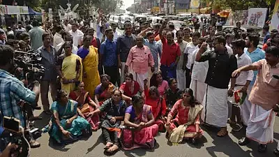 Hartal over Sabarimala issue begins in Kerala