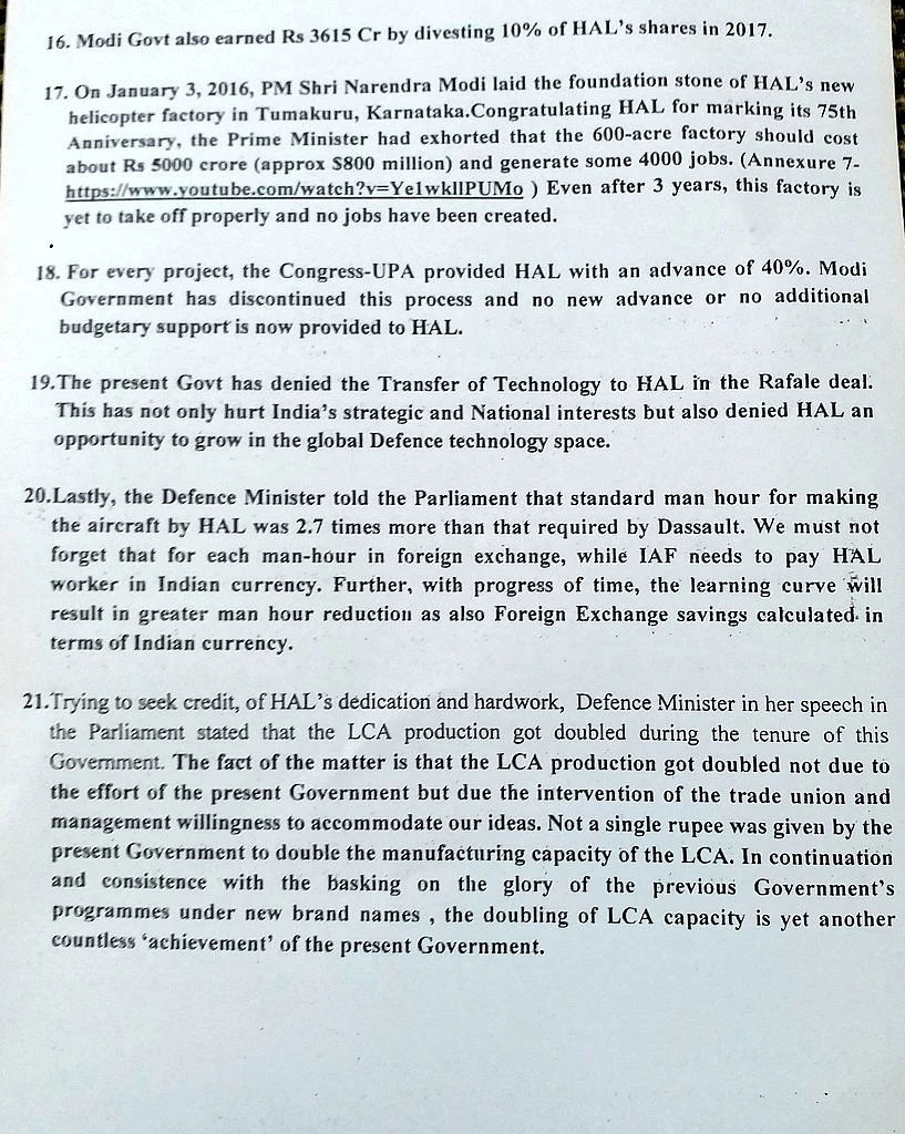 HAL employees slam Modi govt, say nothing has been done to better the condition of HAL