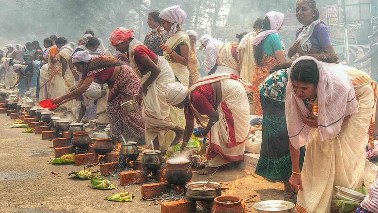 Kerala: Thousands take part in all-women Attukal Pongala festival