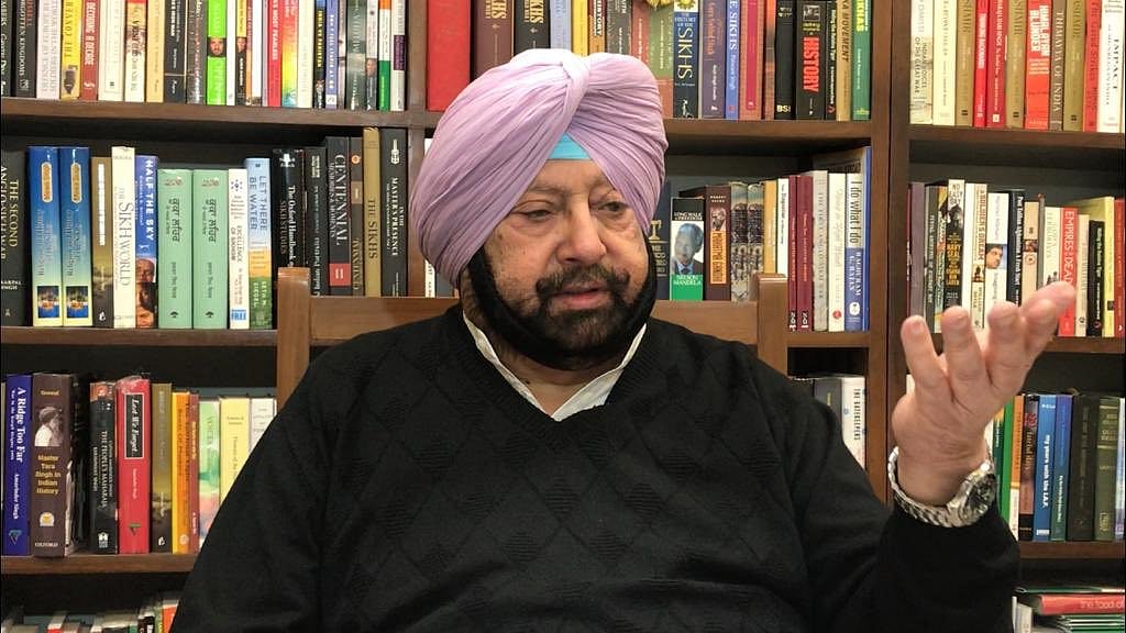 Punjab Chief Minister Amarinder Singh