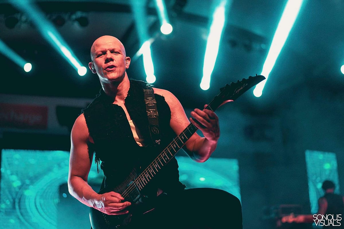 Guitarist John Simon Fallon: This wonderful experience in India may find its way in our songs