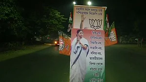 West Bengal: Poster war breaks out between BJP and TMC workers ahead of PM Modi’s rally in Durgapur