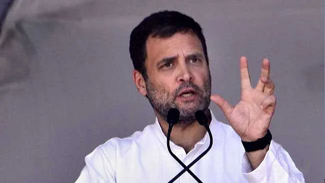 Weak Modi is scared of Xi: Rahul on Masood Azhar issue