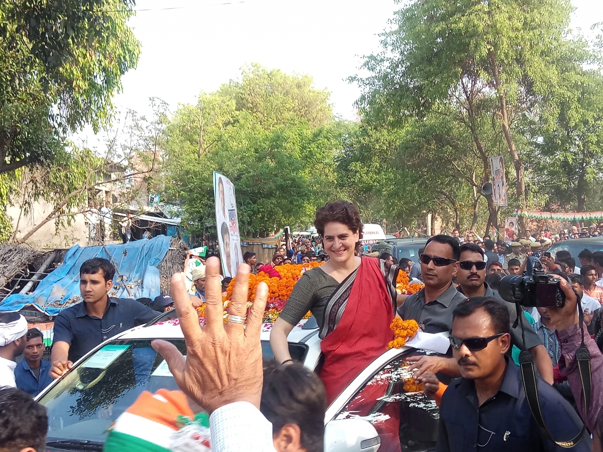Priyanka Gandhi meets students, says she loves cooking