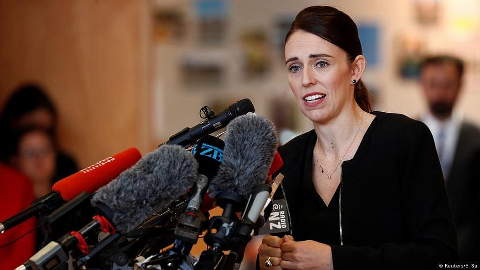 New Zealand PM Jacinda Ardern