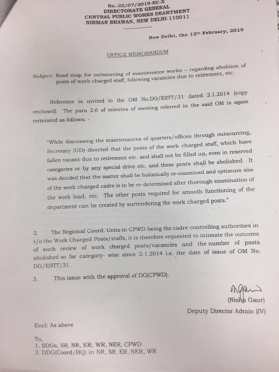 Modi govt trying to dismantle 164-year-old CPWD, which built India