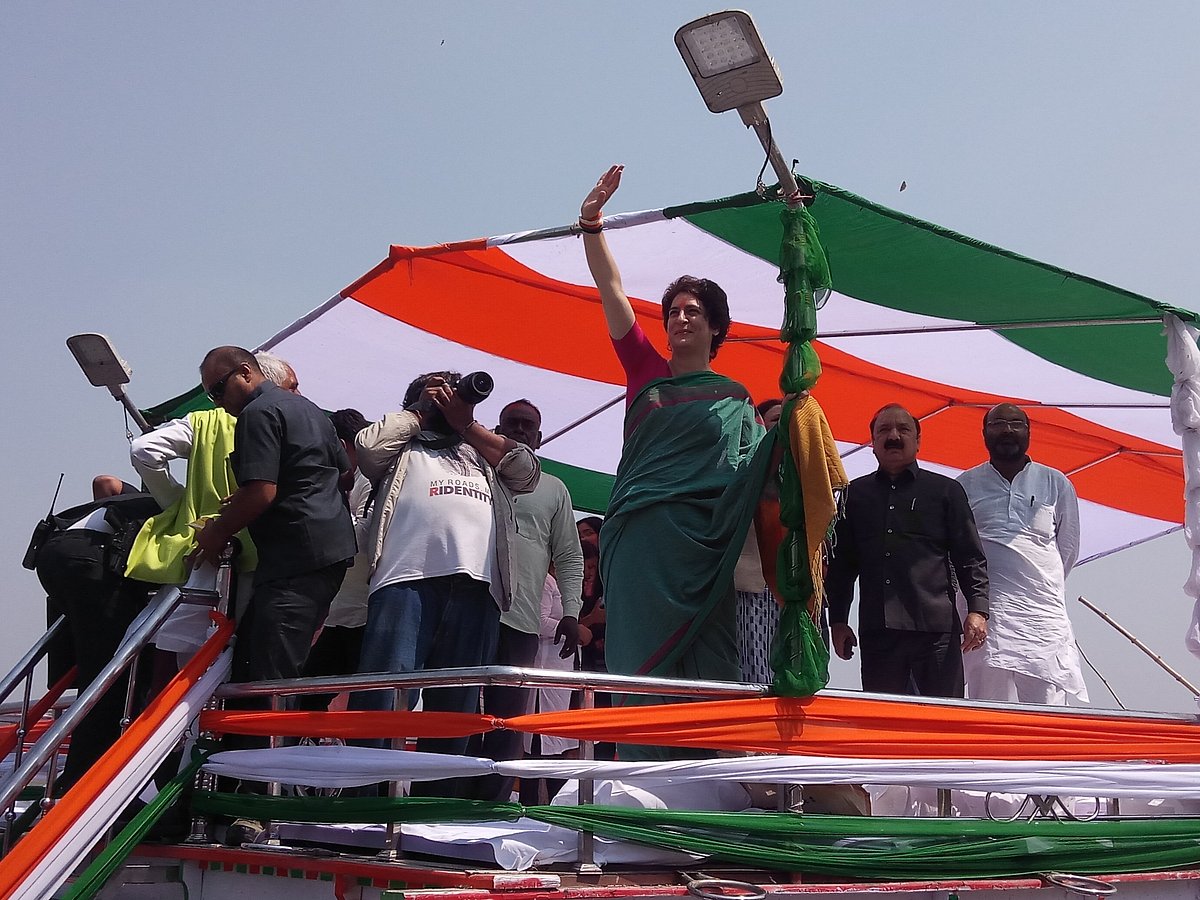 In pictures: Congress General Secretary Priyanka Gandhi’s Ganga Yatra