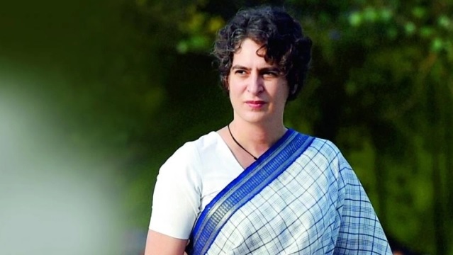 Priyanka posts first tweets, recalls words of Gandhi