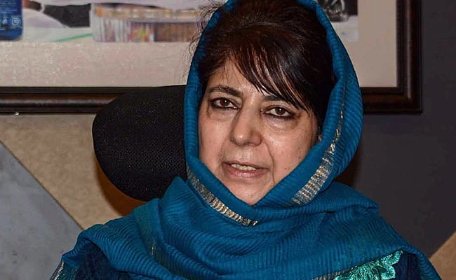 Peoples Democratic Party (PDP) chief Mehbooba Mufti (PTI)