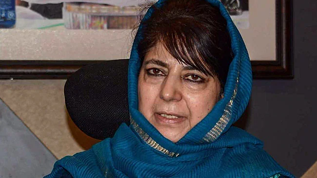 Peoples Democratic Party (PDP) chief Mehbooba Mufti (PTI)