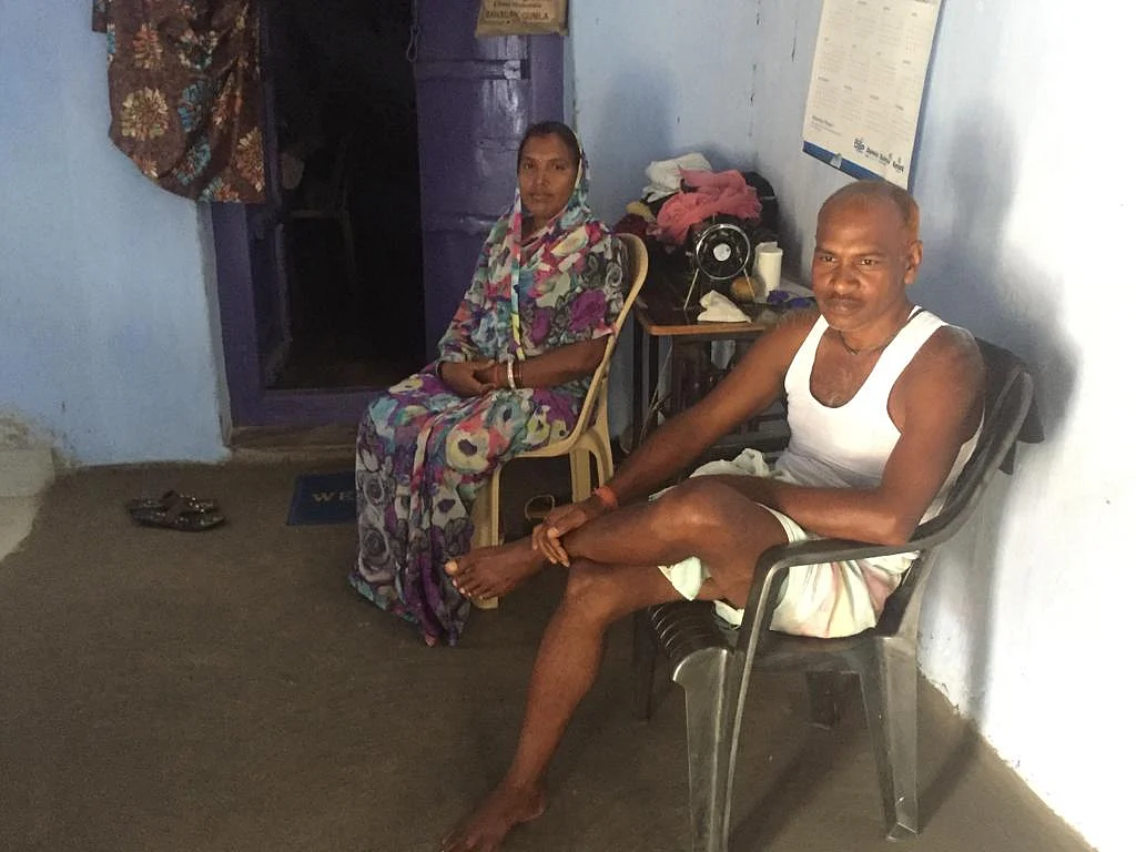 Arun Singh and his wife Poonam Singh (NH Photo by Ashlin Mathew)