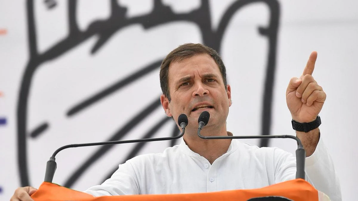 Rahul Gandhi slams PM Modi for false promises, questions source of funding of Modi’s LS poll campaign 