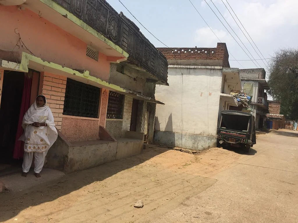 Street outside Mariyam Khatoon’s home