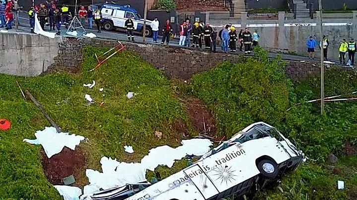 29 killed in bus accident on Portuguese island