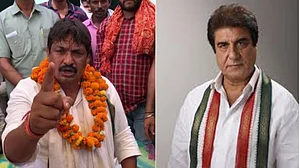 BSP leader Guddu Pandit booked for abusing Raj Babbar
