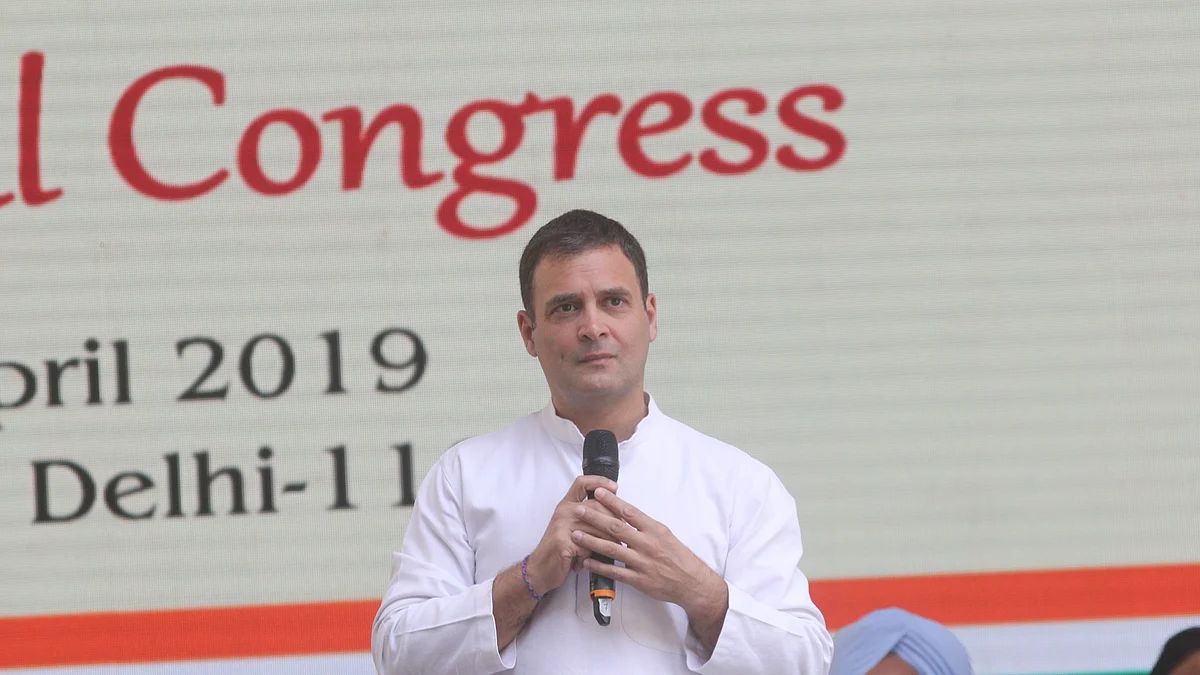 Congress president&nbsp;Rahul Gandhi (NH by Vipin)