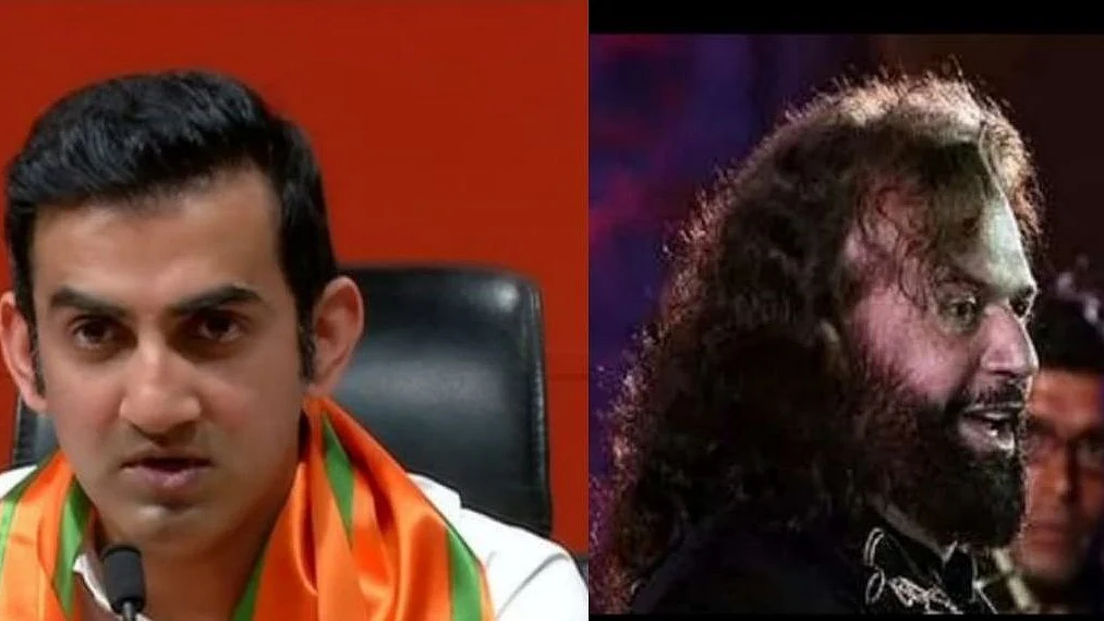 Gautam Gambhir and Hans Raj Hans (nh)