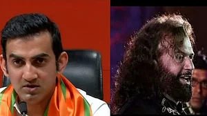 Gautam Gambhir and Hans Raj Hans (nh)