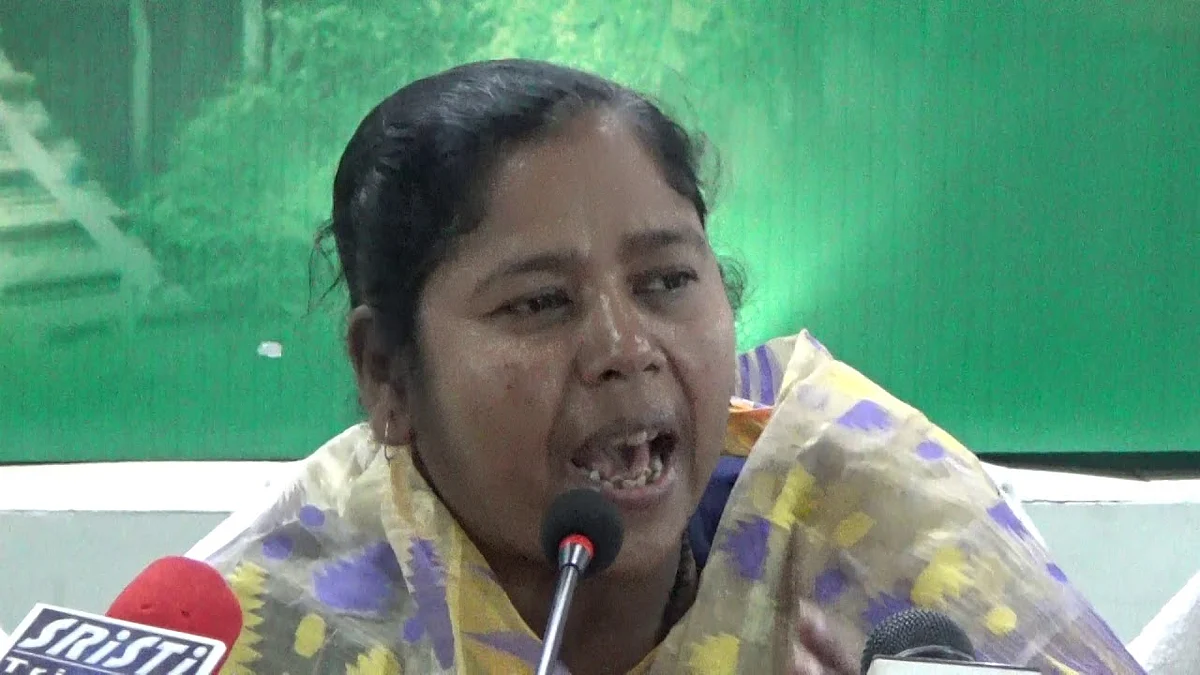 BJP candidate for West Tripura constituency Pratima Bhowmik (YouTube)