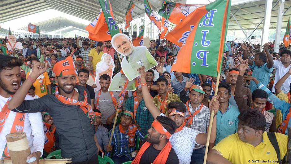 File picture of a BJP election rally
