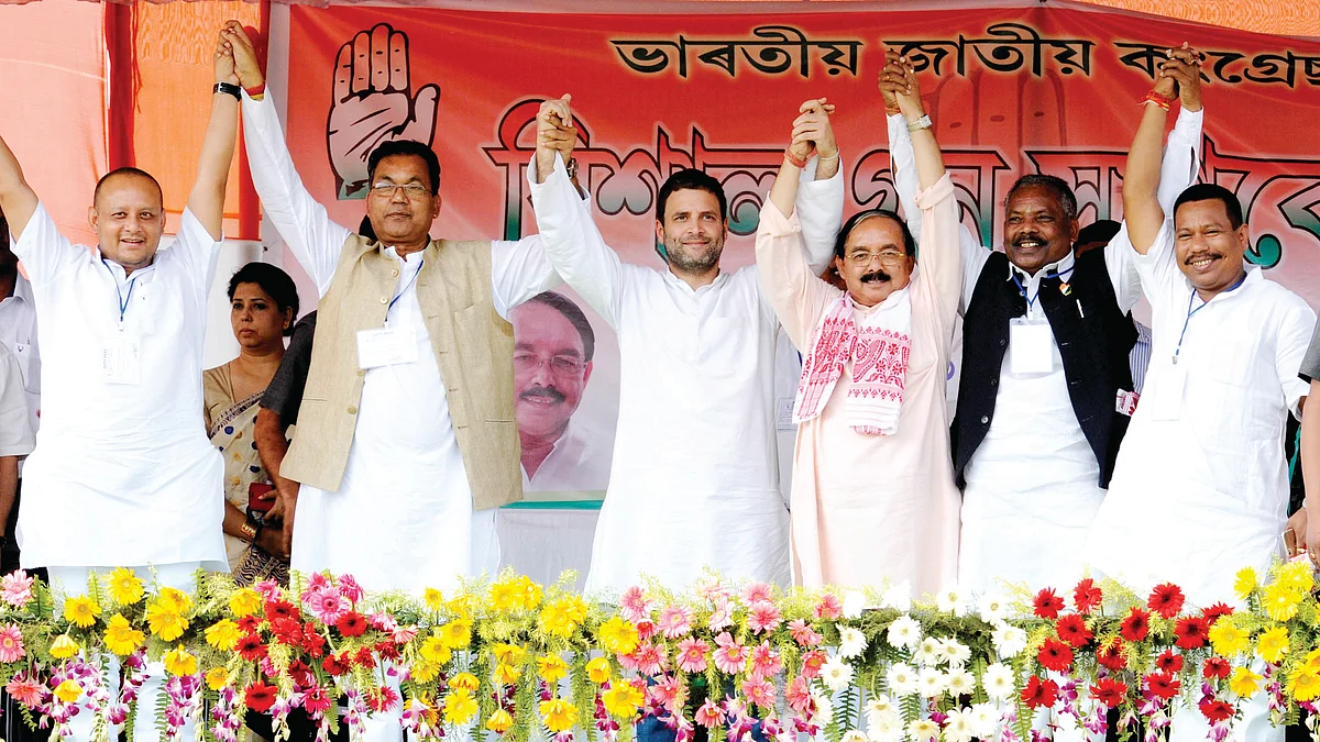 Rahul Gandhi in Assam (Social media)