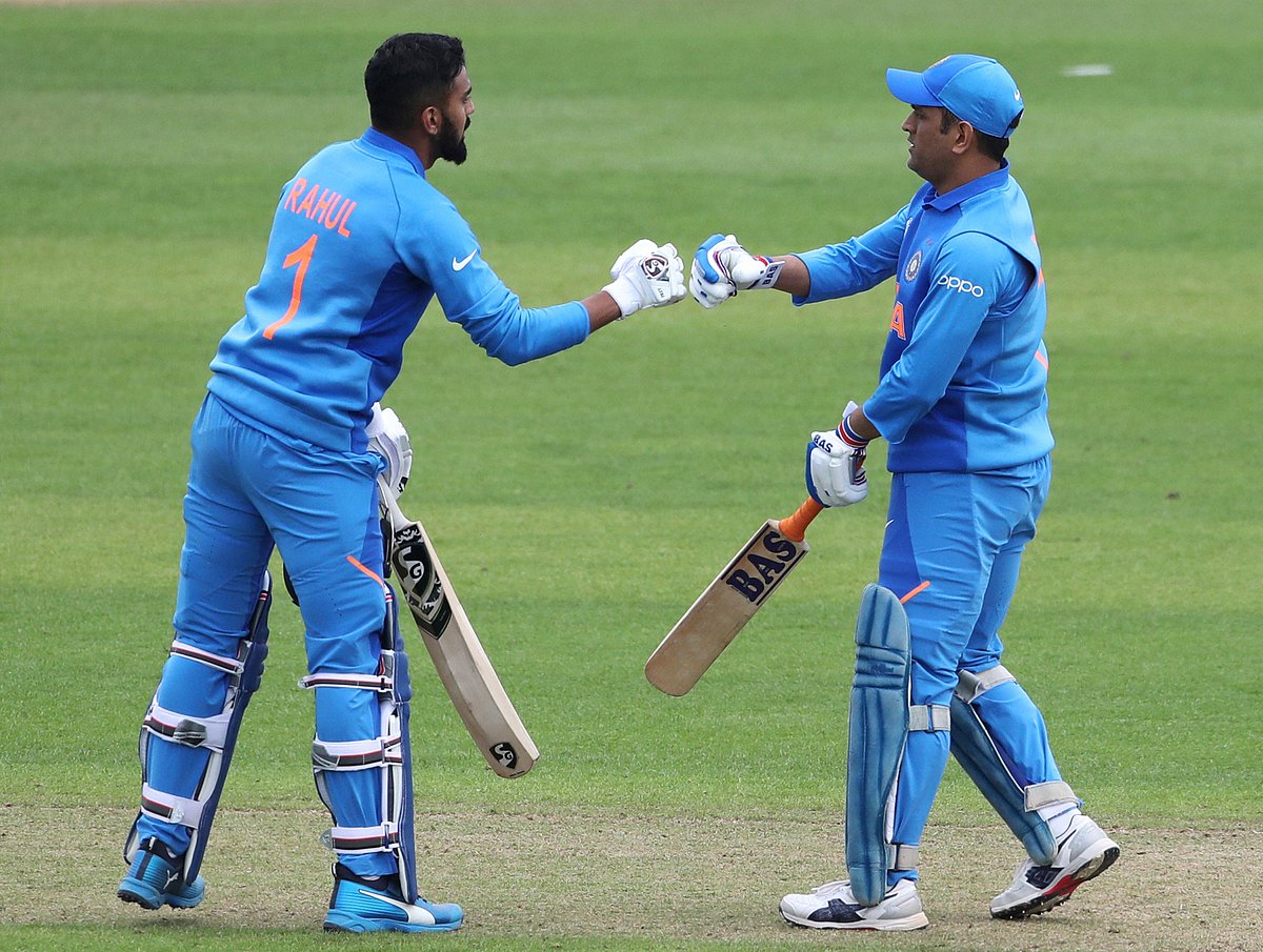 ICC World Cup Cricket 2019: Rahul all but seals No 4 slot with ton, Dhoni blazes to hundred in big Indian win