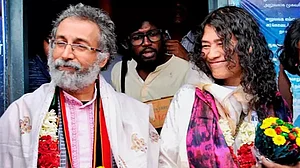 Iron Lady Irom Sharmila gives birth to twin girls on Sunday