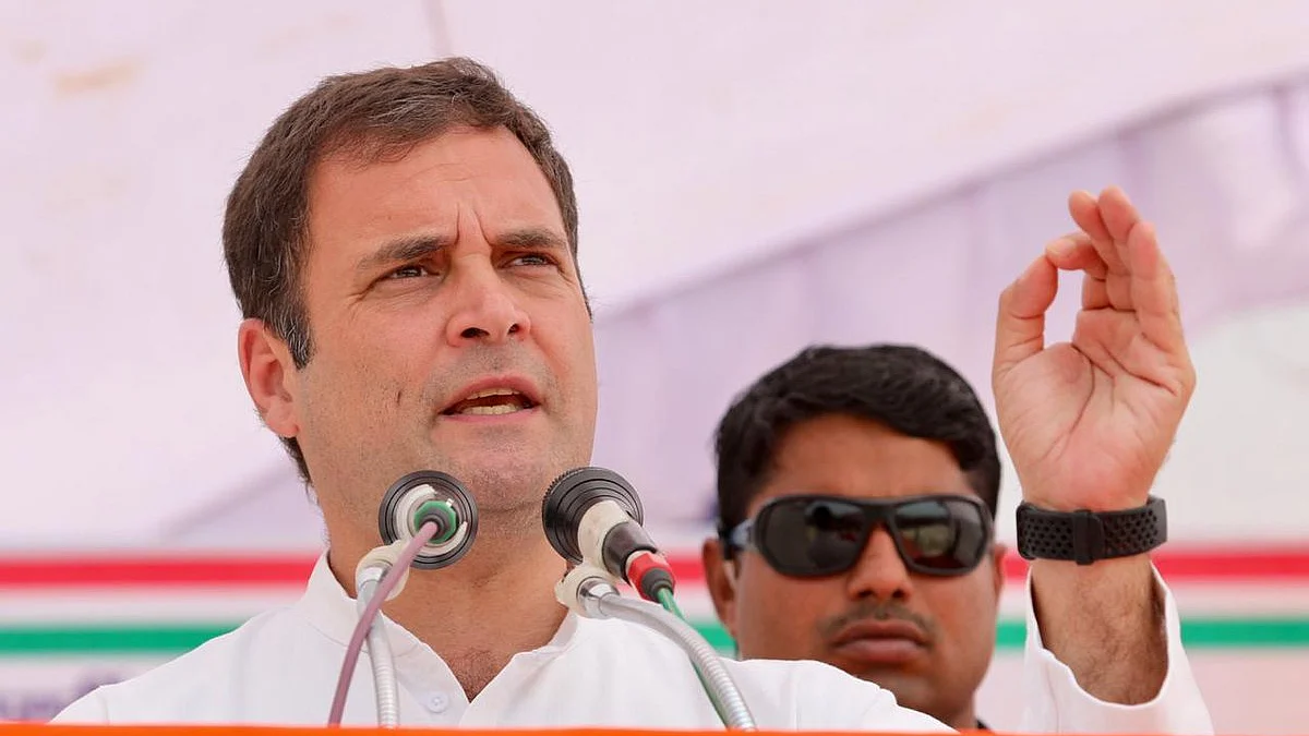 Congress President Rahul Gandhi (Social Media)