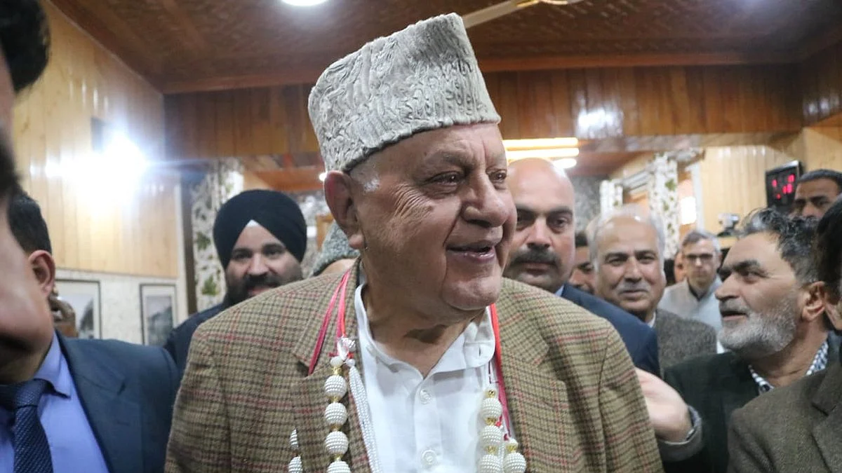 Dr Farooq Abdullah (IANS-file photo)
