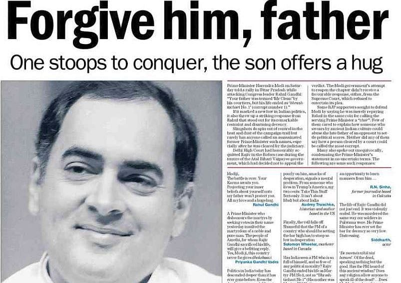 Why Modi is wrong and Rajiv Gandhi was right