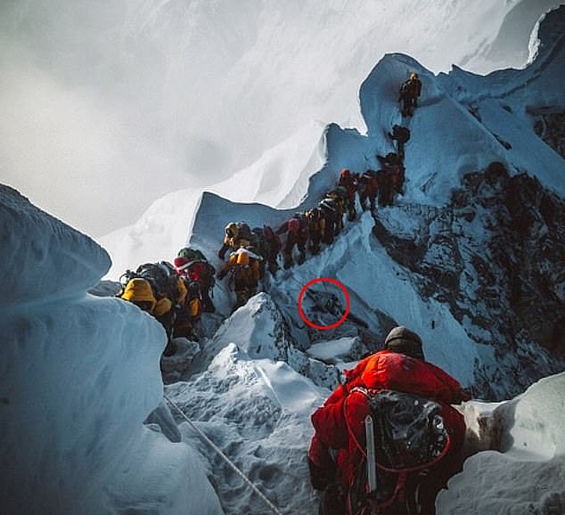 Elia Saikaly image of Mount Everest (Social Media)