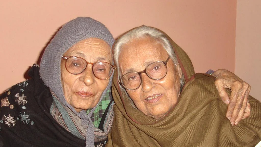 Kaneez Wizarat (left) and Masoom Fatima (right), the sisters who stood up to challenges