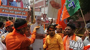 BJP congratulated on Twitter but with a few caveats