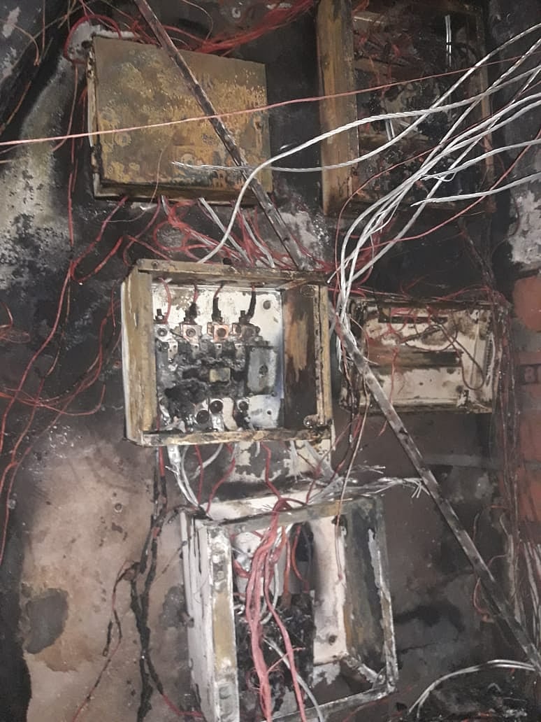 Major fire in girls hostel in Janakpuri Delhi, 6 hospitalised