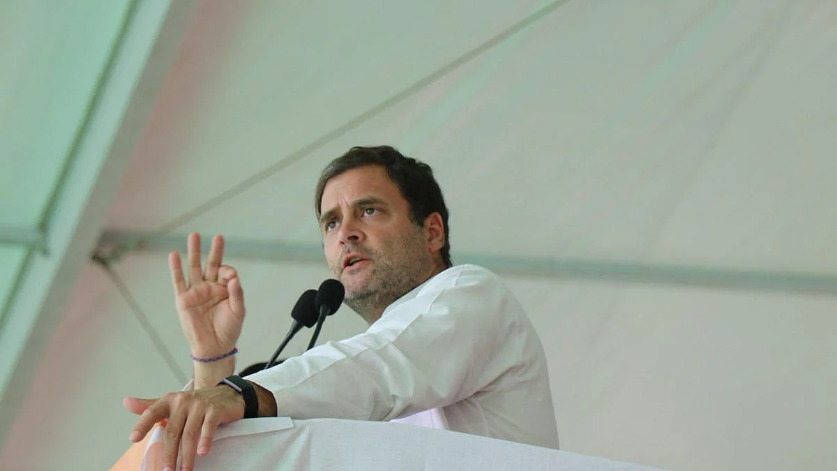 Rahul in Madhya Pradesh: People don’t trust Modi; he won’t become PM again 