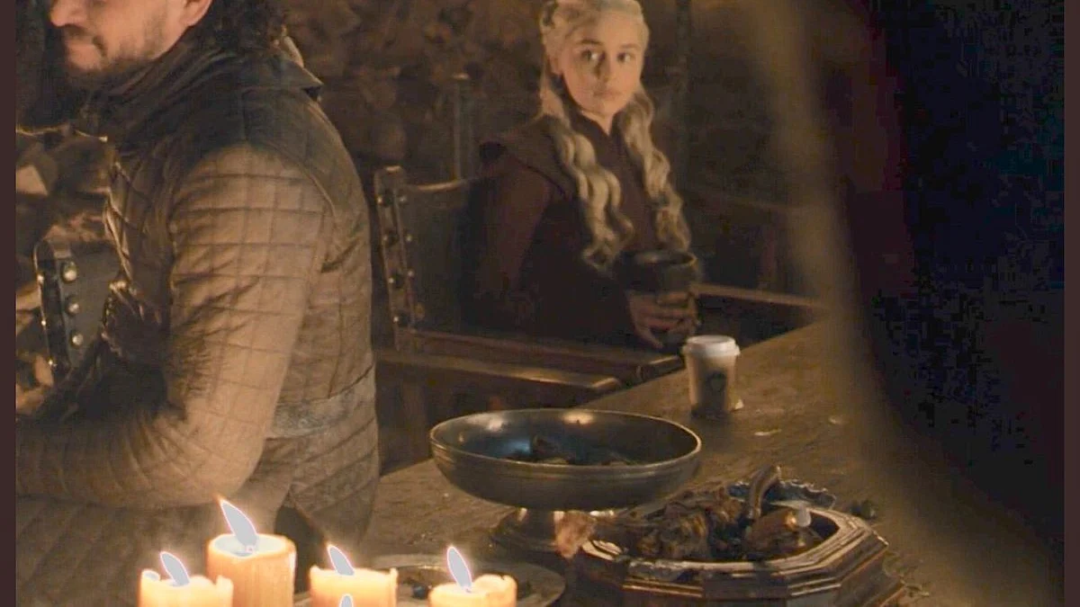 Starbucks cup makes an appearance in GoT episode