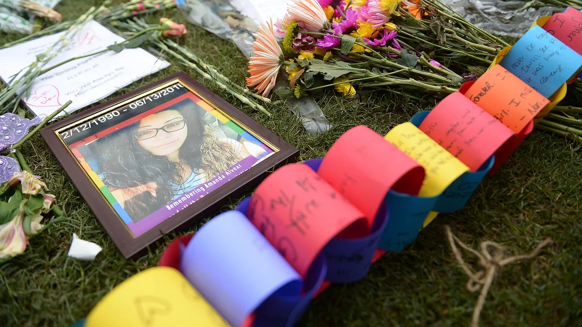 Memorial set up in honor of those who lost their lives in the shooting at Pulse nightclub (Representative Image) (IANS)