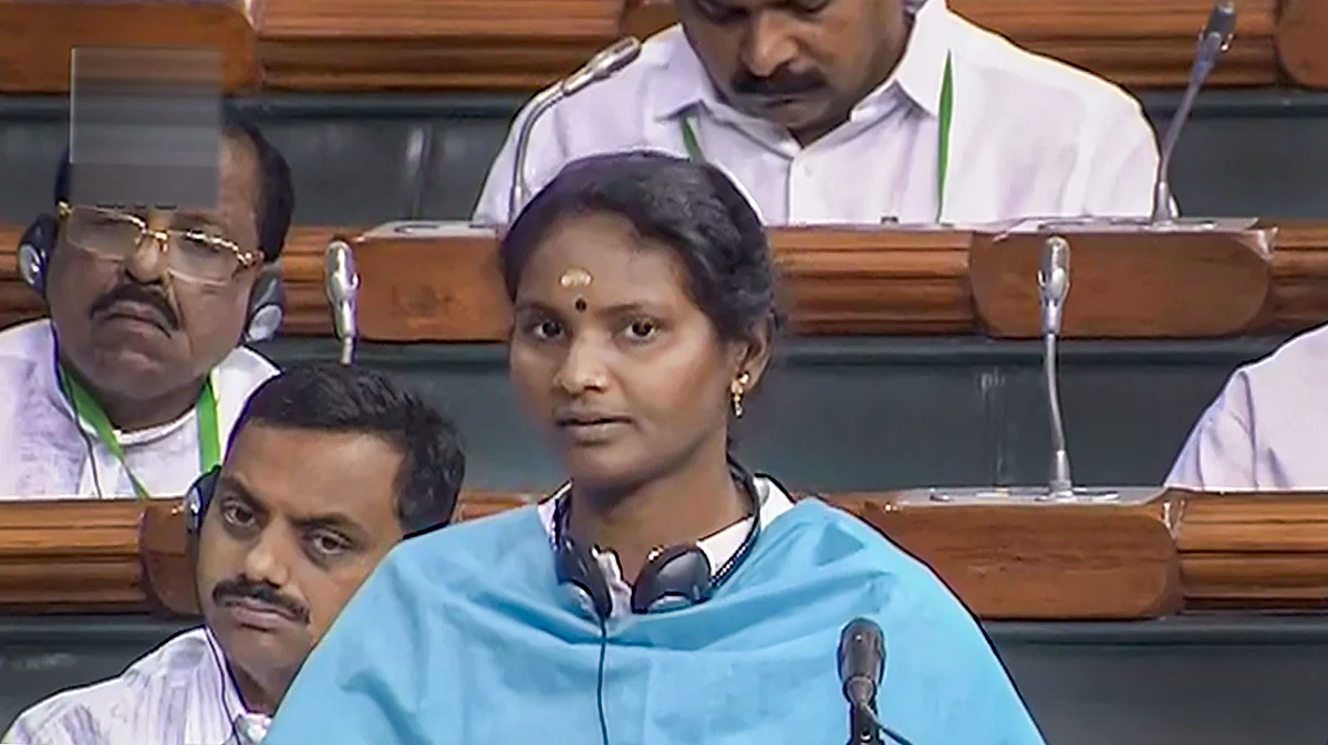 Congress MP Ramya Haridas (Photo Courtesy: PTI)