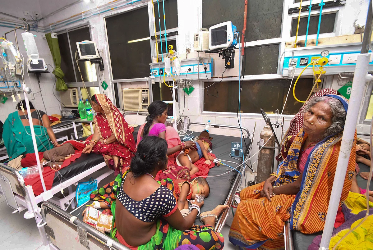 Bihar had reported  just seven AES deaths  in 2018 and 11 in 2017 