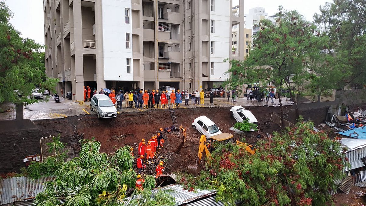 Pune: 17 killed in wall collapse following continuous rains