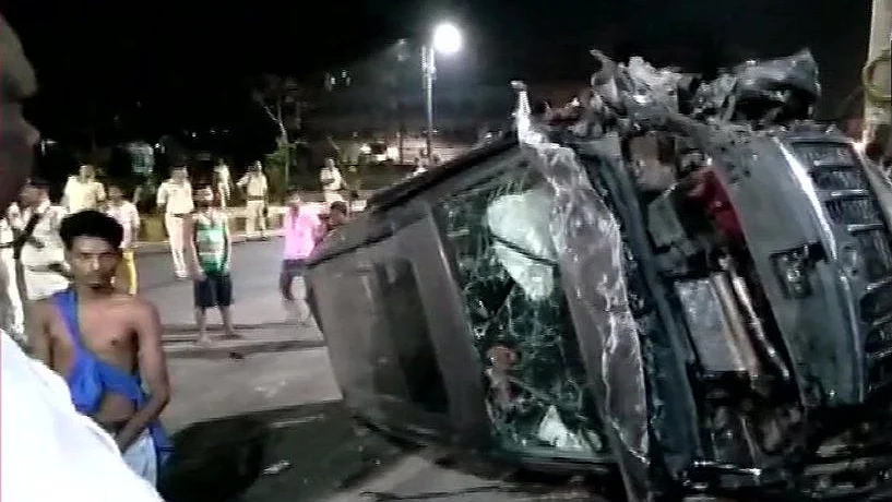 3 children die after SUV runs over them while they were sleeping on footpath in Patna