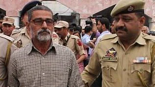 Vishal’s father Sanji Ram, the main accused in Kathua rape and murder case being taken to the court (file photo).