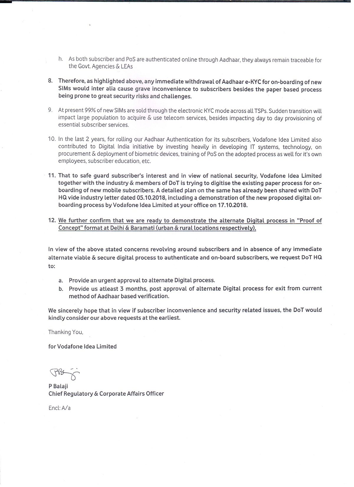 For whom is the Aadhaar Amendments Bill: only to please Telecom companies