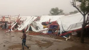 14 killed as pandal collapses during Ram Katha in Rajasthan’s Barmer